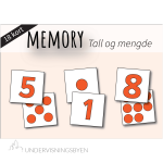 Memory: tall og mengde