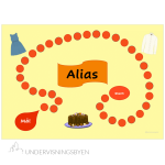 Sj-lyden og kj-lyden – øve sammensatte grafemer og fonemer med Alias.