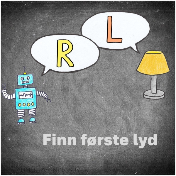 Finn første lyd - R - L
