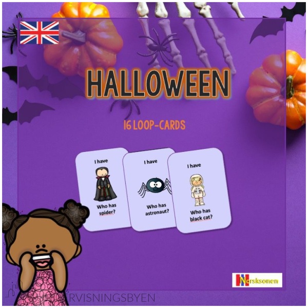 Loopkort - Halloween