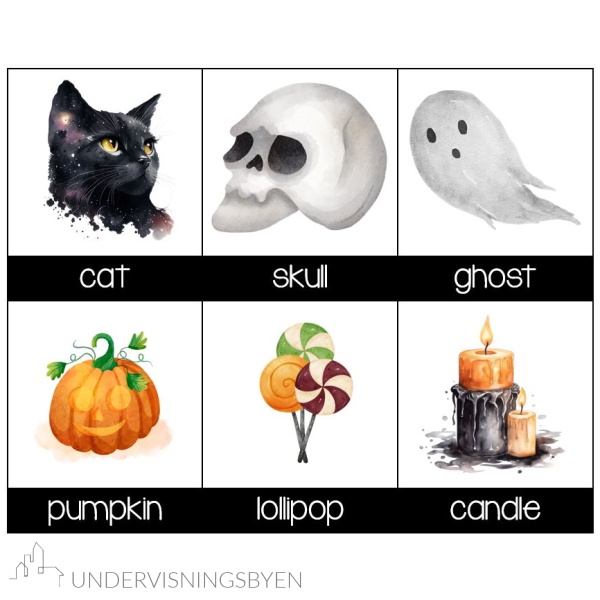 Halloween Flashcards - Bilde 4