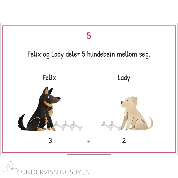 Min Digitale Øvebok - Matte 1 - Tallvenner 5-9 - Bilde 3