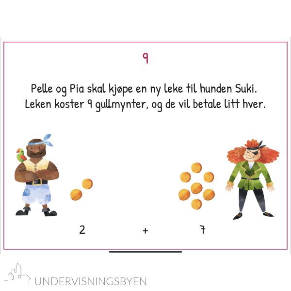 Min Digitale Øvebok - Matte 1 - Tallvenner 5-9 - Bilde 8
