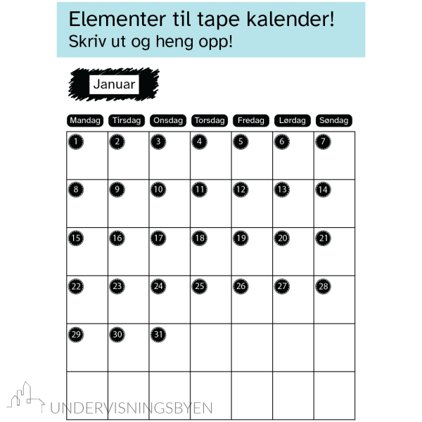Tavlekalender