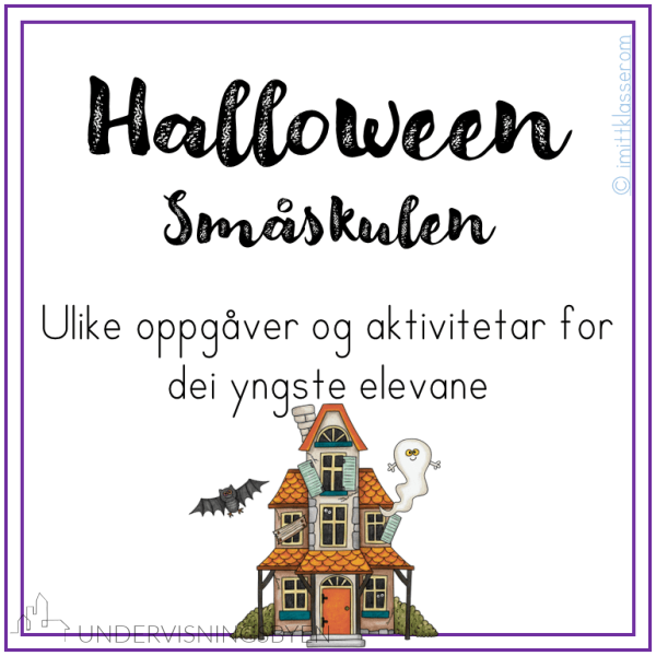 Halloweenoppgåver småskulen - NYNORSK