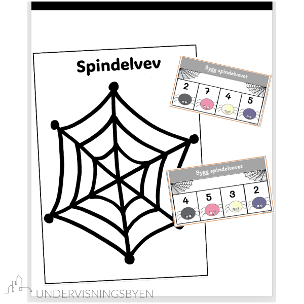 Bygg opp spindelvevet