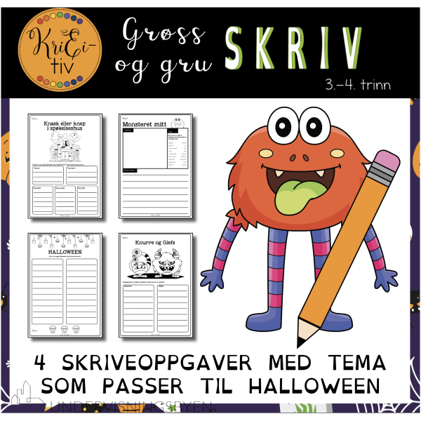 Grøss og gru SKRIV (BM)