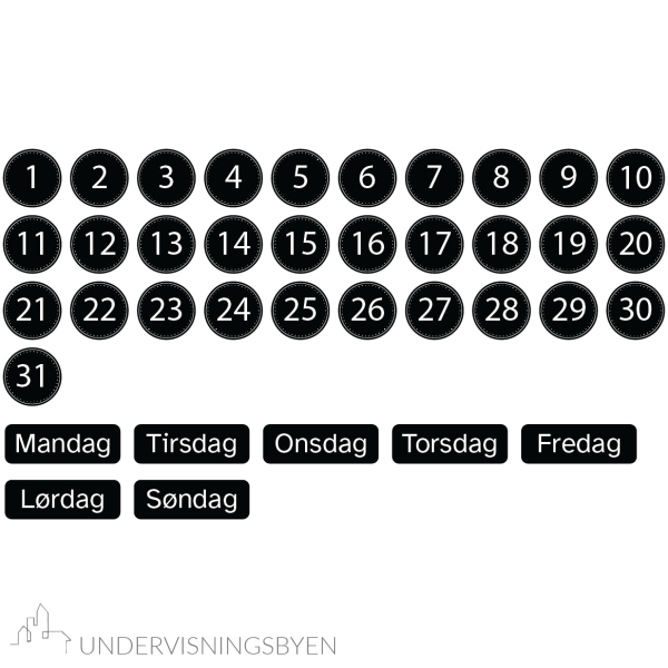 Tavlekalender - Bilde 2