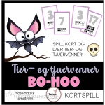 BO-HOO kortspill med tier- og tjuervenner