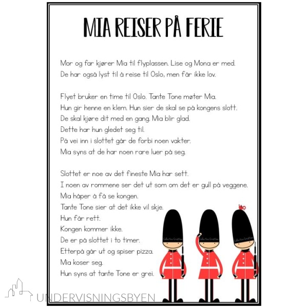 Lettleste leselekser "Mia" - Bilde 2