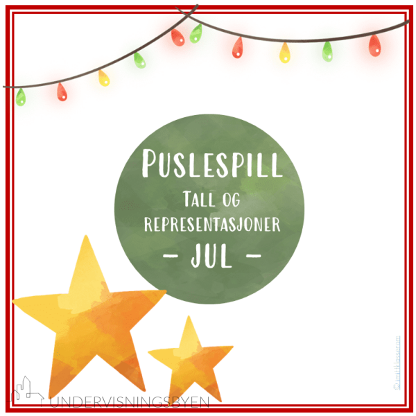 Puslespill - Tall og representasjoner - JUL
