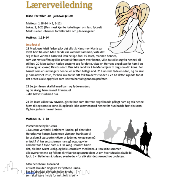 Juleevangeliet - Oppgaver fra Bibeltekster - Bilde 2