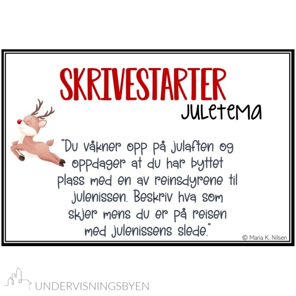 Skrivestartere - Jul - Bilde 4