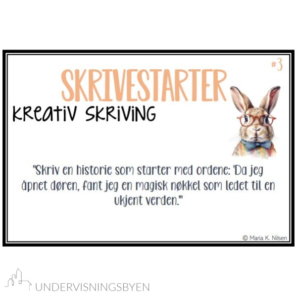 Skrivestartere - Kreativ skriving - Bilde 5