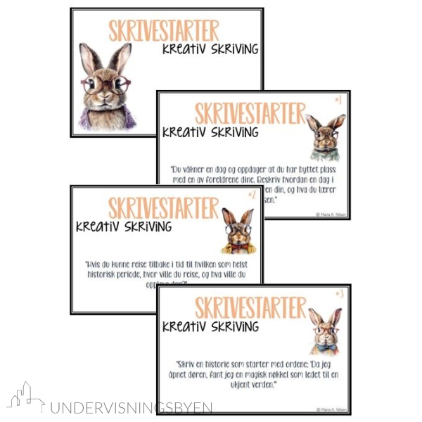 Skrivestartere - Kreativ skriving