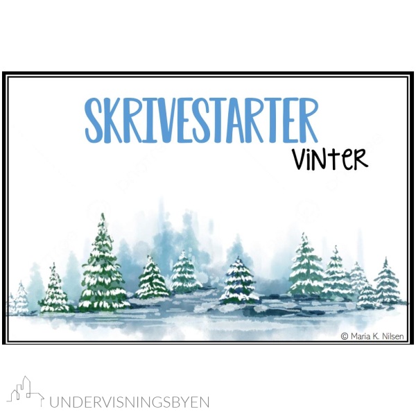 Skrivestartere med tema: vinter - Bilde 2