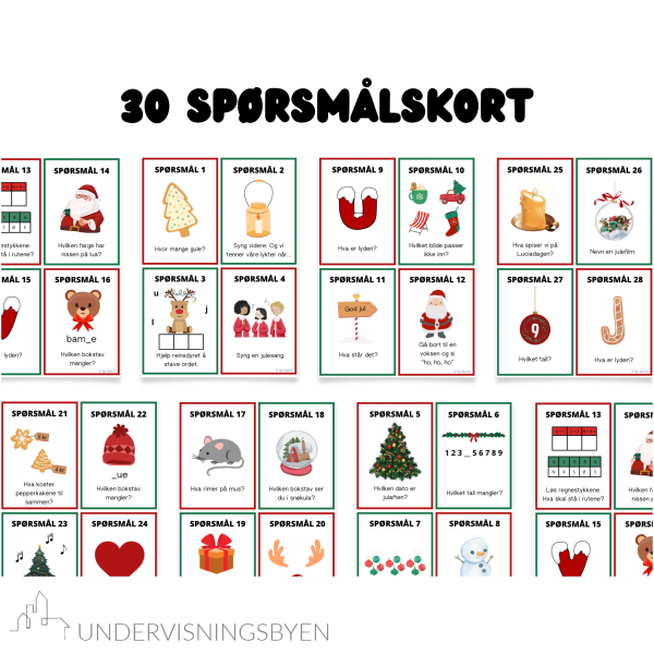 30-leken med juletema (BM/NN) - Bilde 2