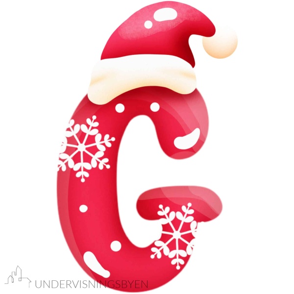 God jul bannere, 5 varianter - Bilde 3