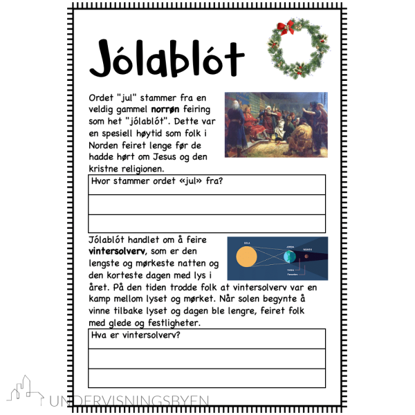 Jólablót - julefeiring i før-kristen tid