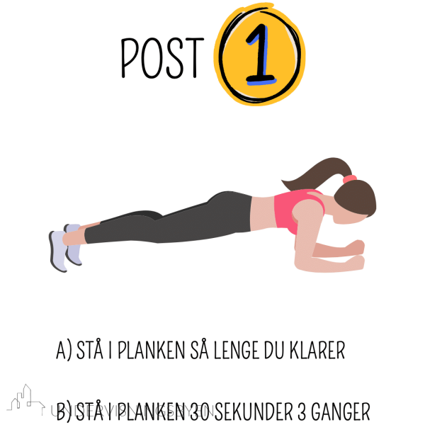 poster / kroppsøving / gym / uteskole / trening / 9 poster / med og uten tekst! - Bilde 4