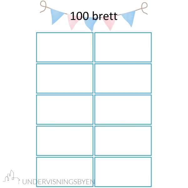 100 dagers fest - Bannere - arbeidshefte - diplom m.m - Bilde 17
