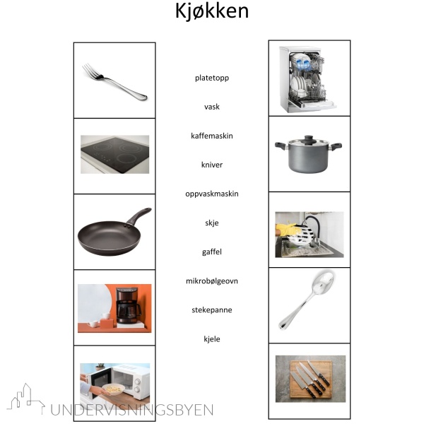 Kategorisering 1 - 400 ord å lese og forstå, 40 kategorier å sortere - arbeidsark - begrepstrening - ordforråd - kategorisering - Bilde 10