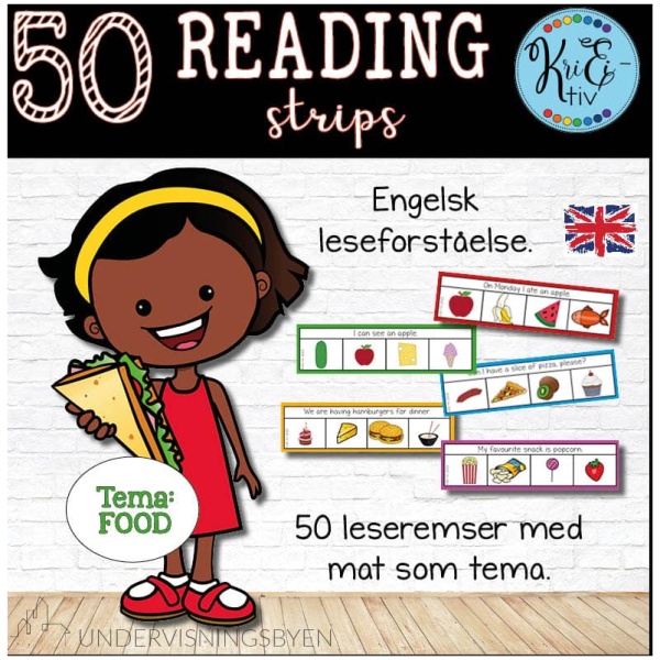 Reading strips FOOD 🇬🇧
