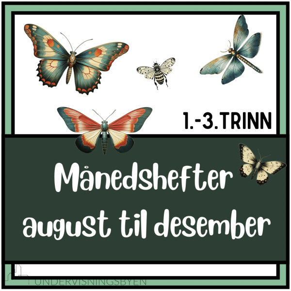 Månedshefter august til desember 1.-3.trinn