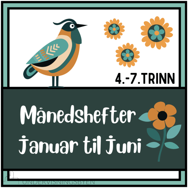 Månedshefter januar til juni 4.-7.trinn