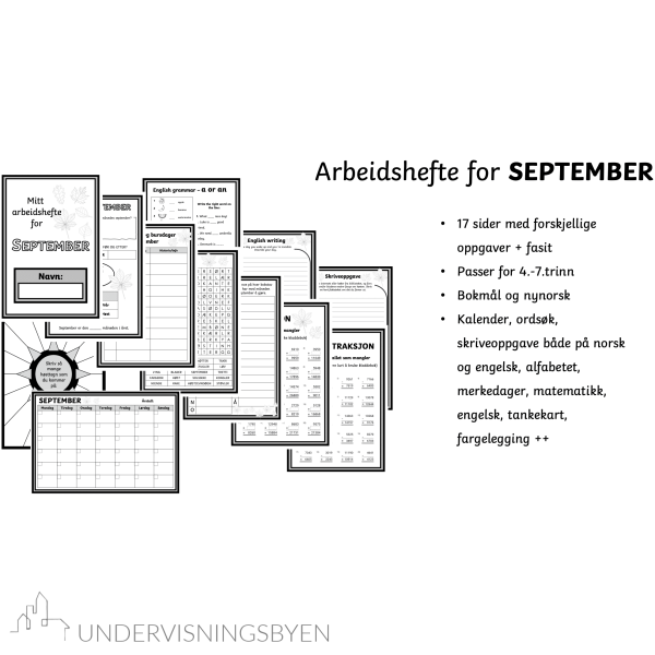 Månedshefter august til desember 4.-7.trinn - Bilde 4