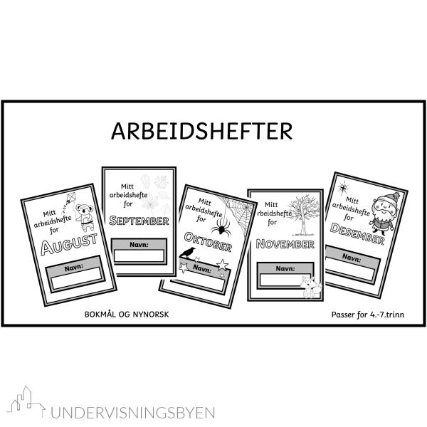Månedshefter august til desember 4.-7.trinn - Bilde 2