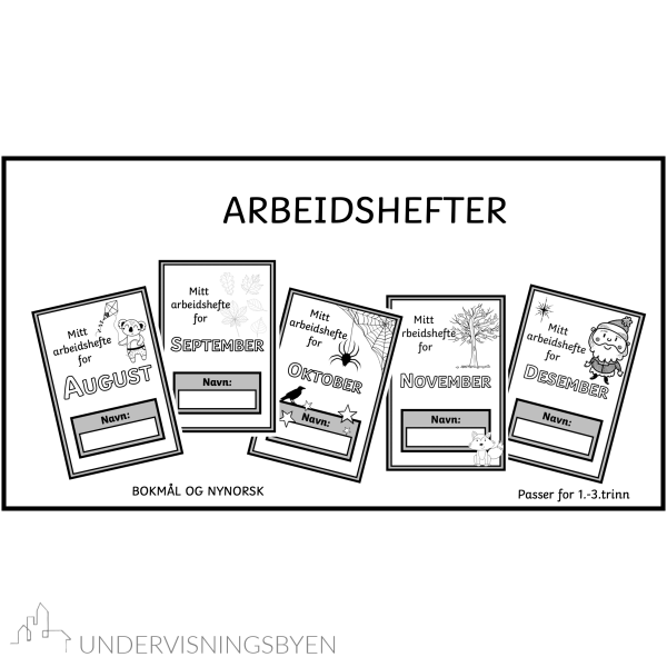 Månedshefter august til desember 1.-3.trinn - Bilde 2