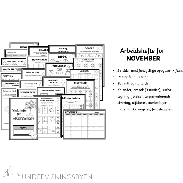 Månedshefter august til desember 1.-3.trinn - Bilde 6
