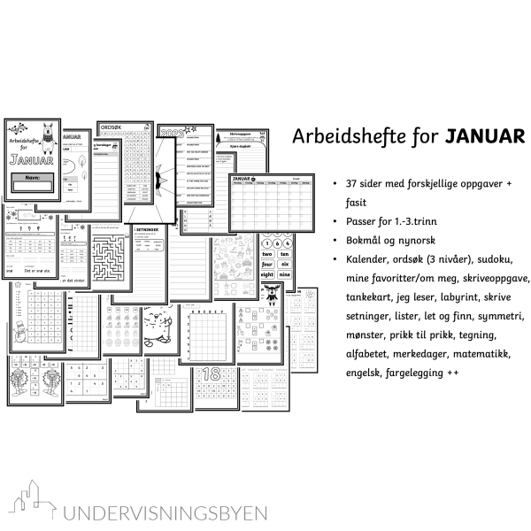 Månedshefter januar til juni 1.-3.trinn - Bilde 3