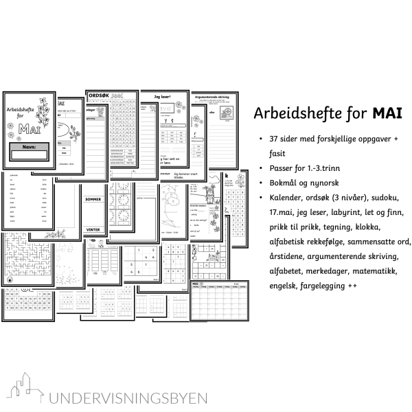 Arbeidshefte mai 1.-3.trinn - Bilde 2