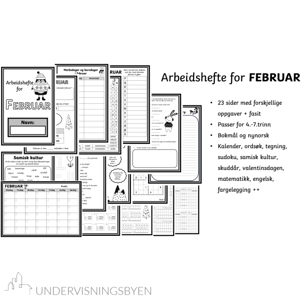 Månedshefter januar til juni 4.-7.trinn - Bilde 4