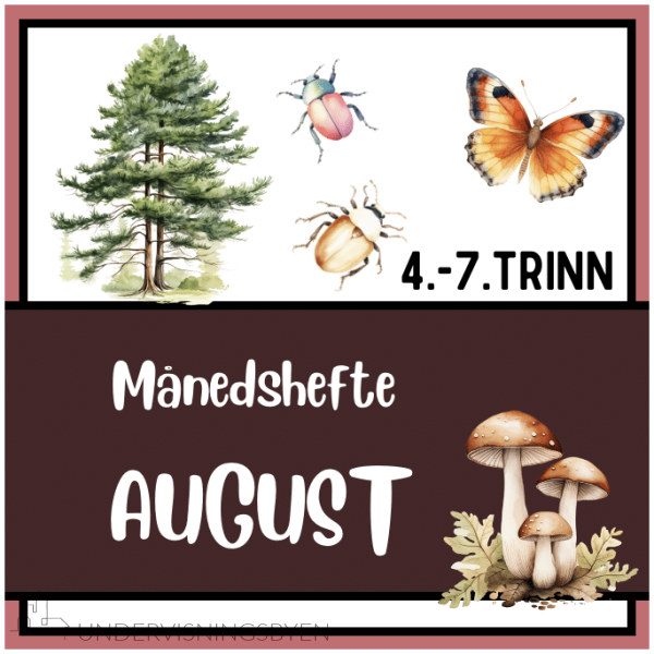 Arbeidshefte august 4.-7.trinn