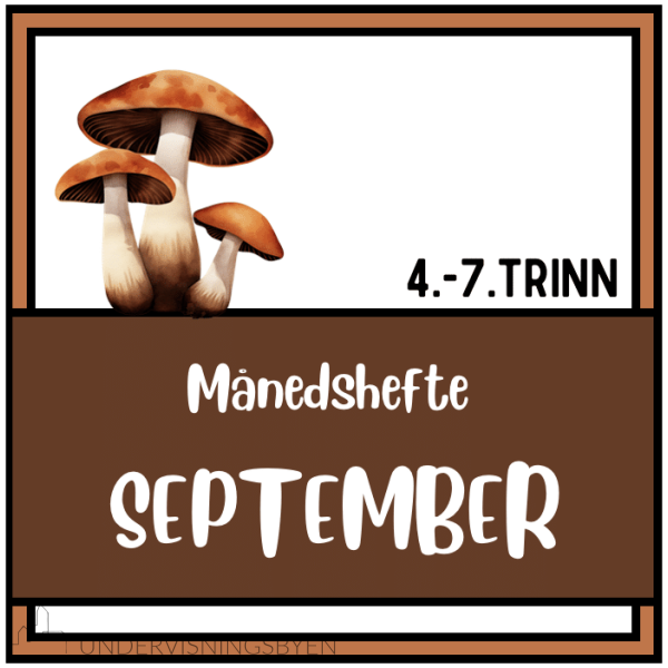 Arbeidshefte september 4.-7.trinn