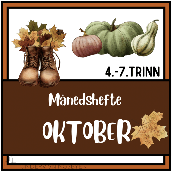 Arbeidshefte oktober 4.-7.trinn
