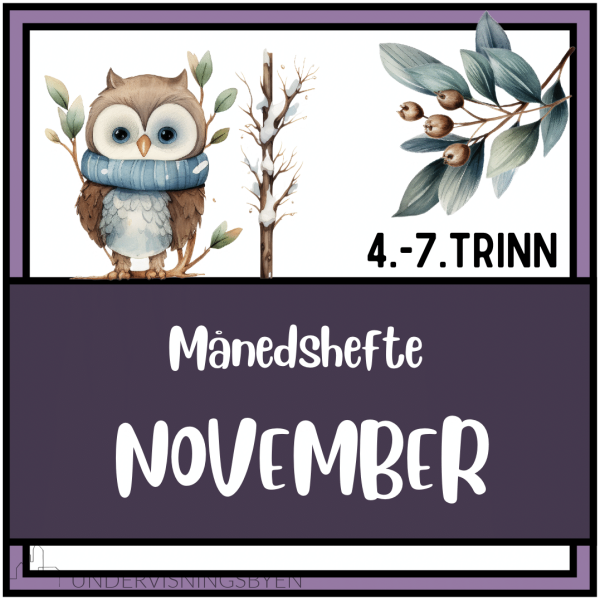 Arbeidshefte november 4.-7.trinn