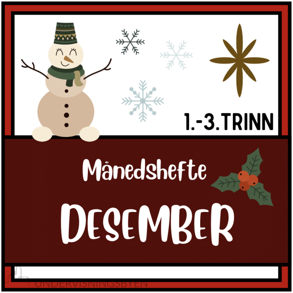 Arbeidshefte desember 1.-3.trinn