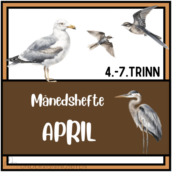 Arbeidshefte april 4.-7.trinn