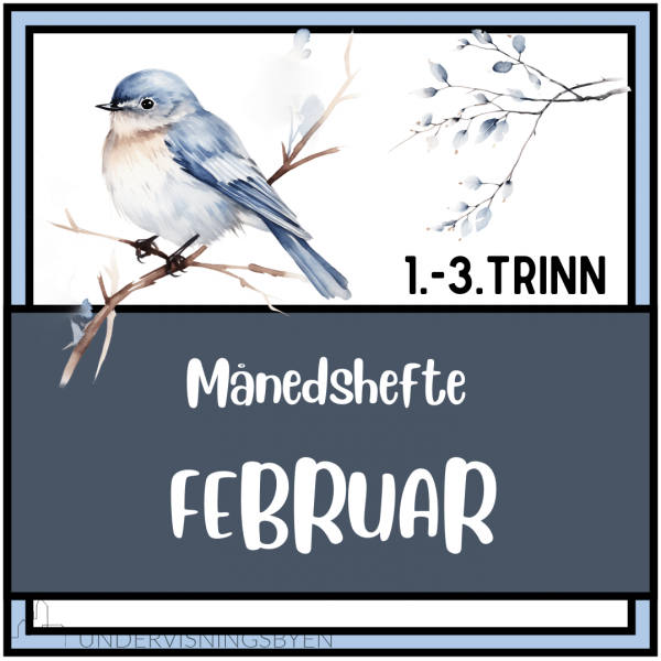 Arbeidshefte februar 1.- 3.trinn
