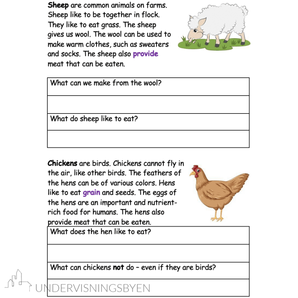 Farm animals booklet - Bilde 3