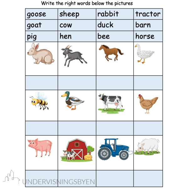 Farm animals booklet - Bilde 8