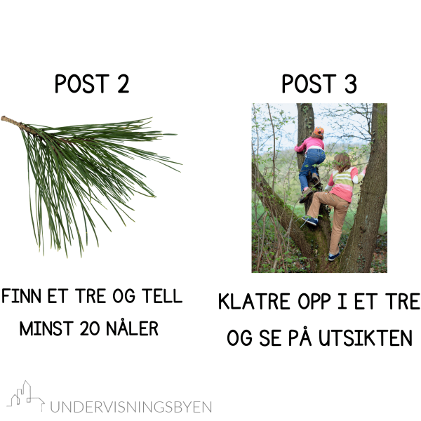 10 poster til uteskole / turdag / barneskole - Bilde 3