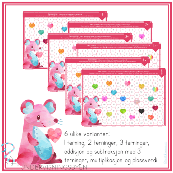 Mattespill - Samle hjertene! - Bilde 2