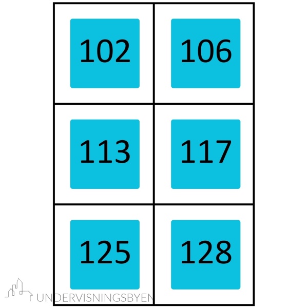 6 ulike tallmemory spill, tall- og mengde forståelse opp til 1000, ulike mengde visualiseringer - Bilde 11