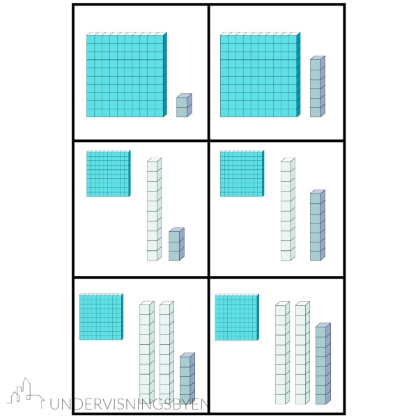 6 ulike tallmemory spill, tall- og mengde forståelse opp til 1000, ulike mengde visualiseringer - Bilde 12