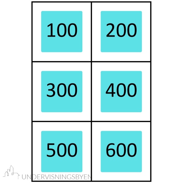 6 ulike tallmemory spill, tall- og mengde forståelse opp til 1000, ulike mengde visualiseringer - Bilde 14